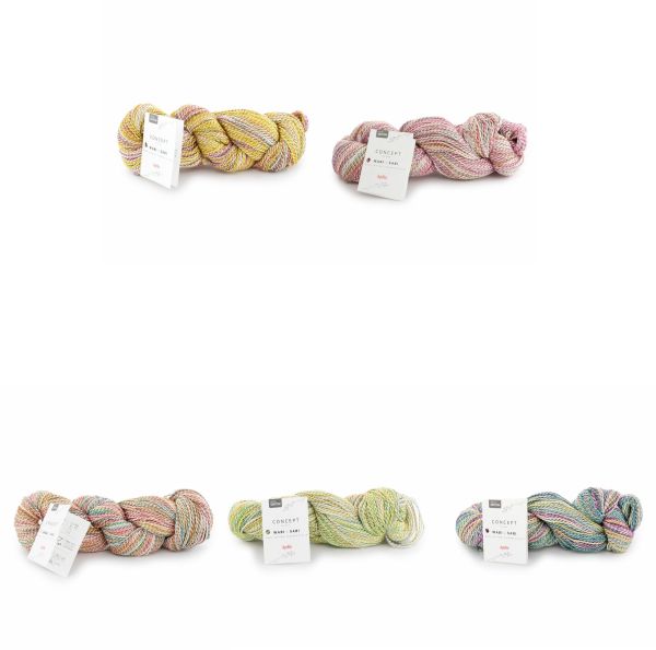 Katia Concept Wabi-Sabi, 100g Farbverlaufsgarn