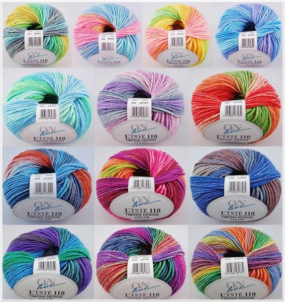 ONline Timona Design Color, 50g Farbverlaufsgarn