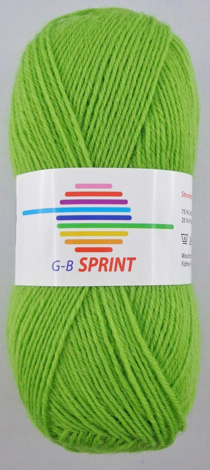 50g G-B Sprint Sockenwolle Strumpfgarn 4-fach zum Socken Stricken GP 45,80€/1kg - Bild 17 von 35