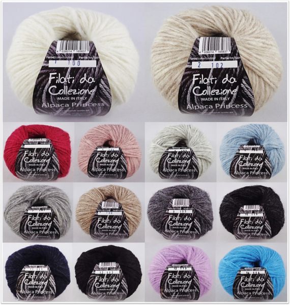 Filati da Collezione Alpaca Princess, 50g Wintergarn