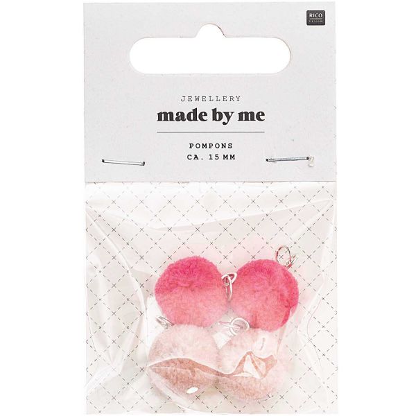 Rico Design Mini Pompons Rosa Mix (No. 7094.69.02 )