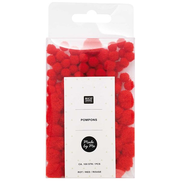 Rico Design Pompons Rot (No.08758.00.52 )