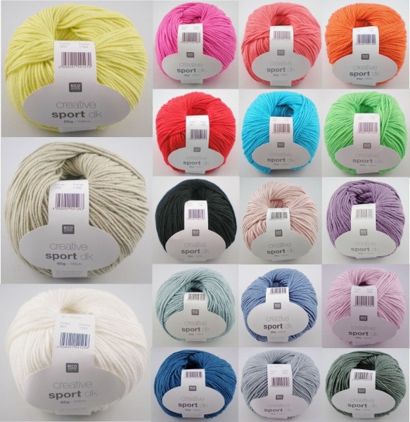 Rico Design Creative Sport dk, 50g Knäuel