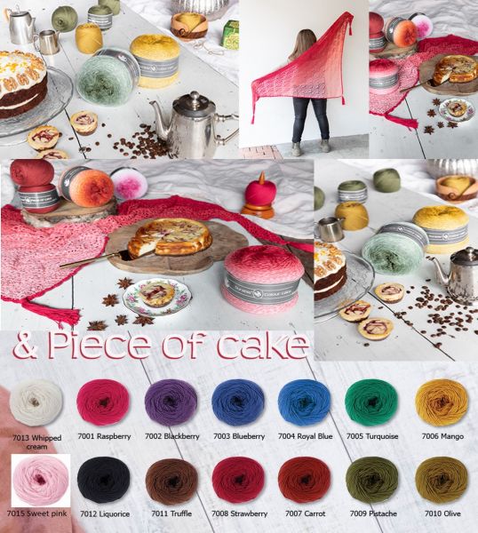 Durable Piece of Cake, 100g Bobbelgarn, Ergänzung zu Colour Cake