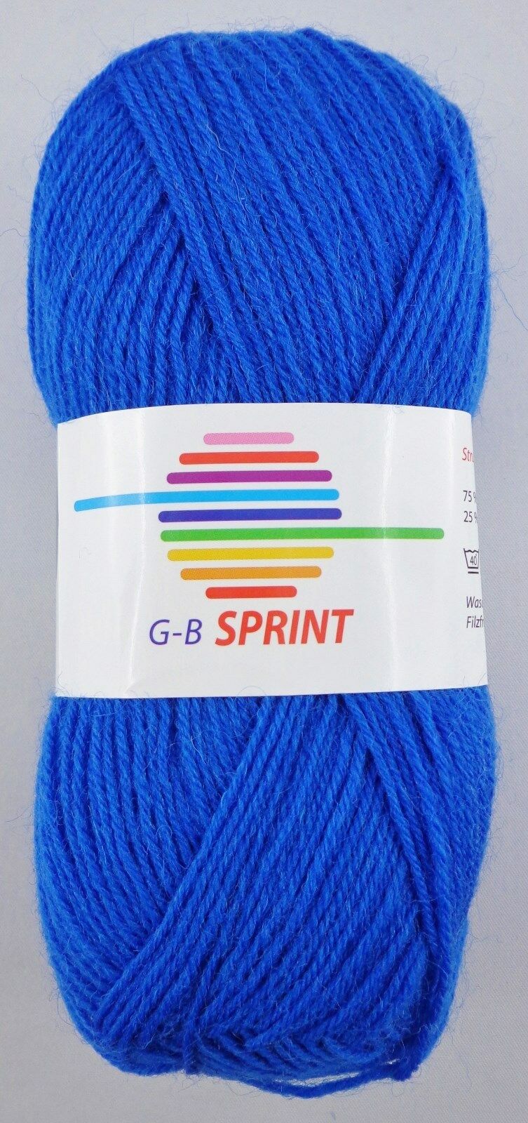 50g G-B Sprint Sockenwolle Strumpfgarn 4-fach zum Socken Stricken GP 45,80€/1kg - Bild 15 von 35