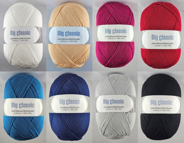 Zettl Big Classic, 400g Großknäuel