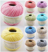 Zettl Baumwolle-Cablé ombré, 50g Cablégarn mit Ombréeffekt Zettl Baumwolle-Cablé ombré, 50g Cablégarn mit Ombréeffekt