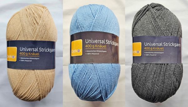 Dekor Universal Strickgarn, 400g Großknäuel