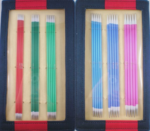 Knit Pro Zing 20cm Nadelspielset in Kunstledertasche