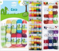 Gründl Amigurumi Garn Set / Coco (Strickliesel) - Das lustige Kinderbastel-Set Gründl Amigurumi Garn Set / Coco (Strickliesel) - Das lustige Kinderbastel-Set