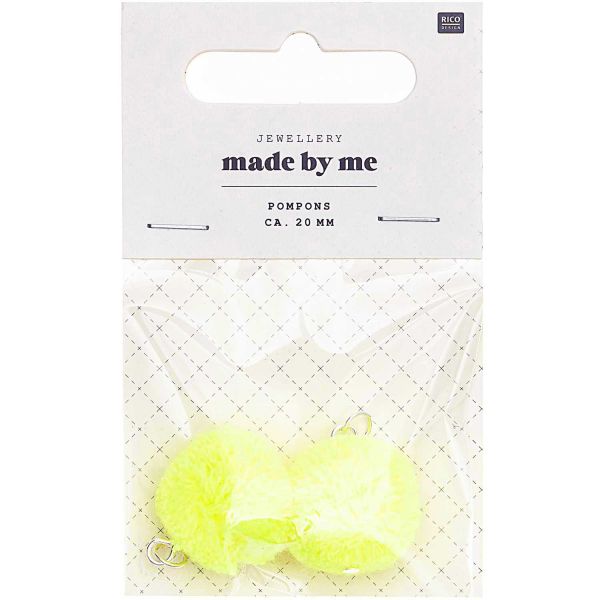 Rico Design Pompons Neon Gelb (No. 7094.69.18)