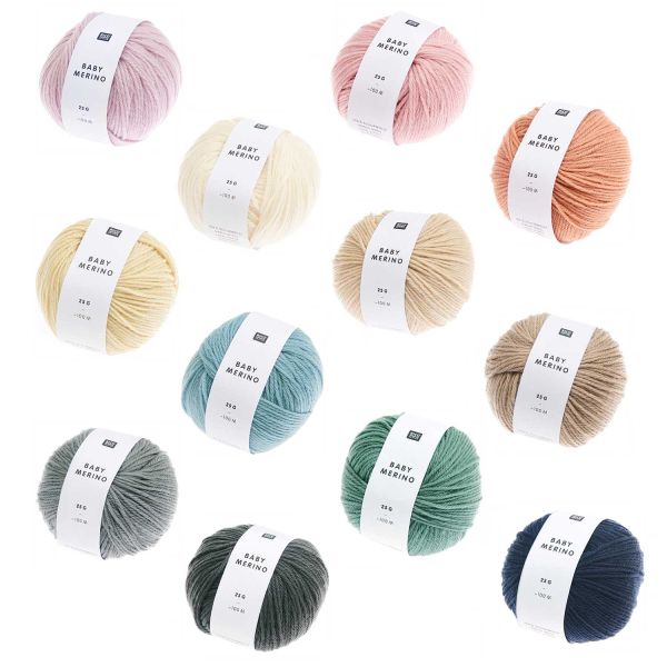 Rico Baby Merino, 25g Babywolle