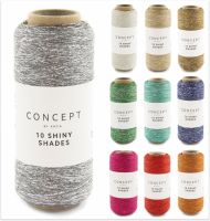 Katia Concept 10 Shiny Shades, 30g Beilaufgarn Katia Concept 10 Shiny Shades, 30g Beilaufgarn