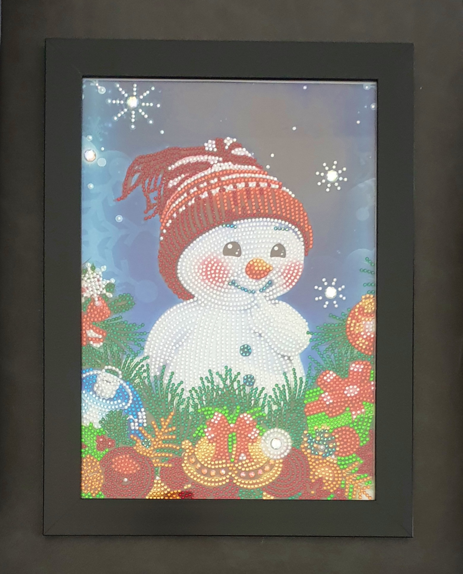 Ferakum Weihnachten Diamond Painting Anhänger, Weihnachtsdeko