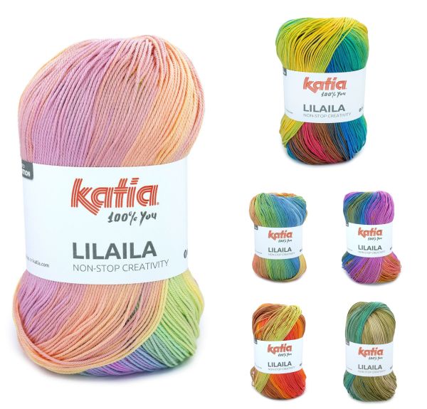 Katia Lilaila, 100g Sommergarn