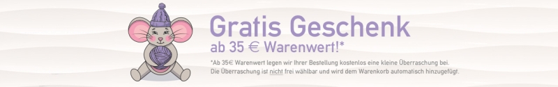 Gratis Geschenk ab 25,00 € Warenwert!