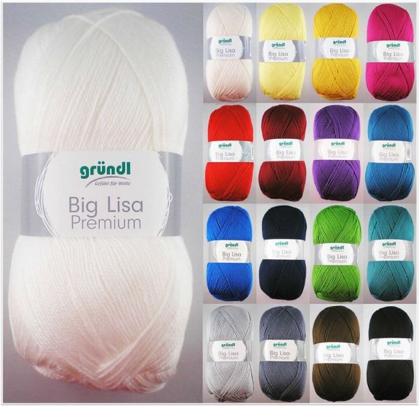 Gründl Big Lisa Premium, 250g Basicgarn