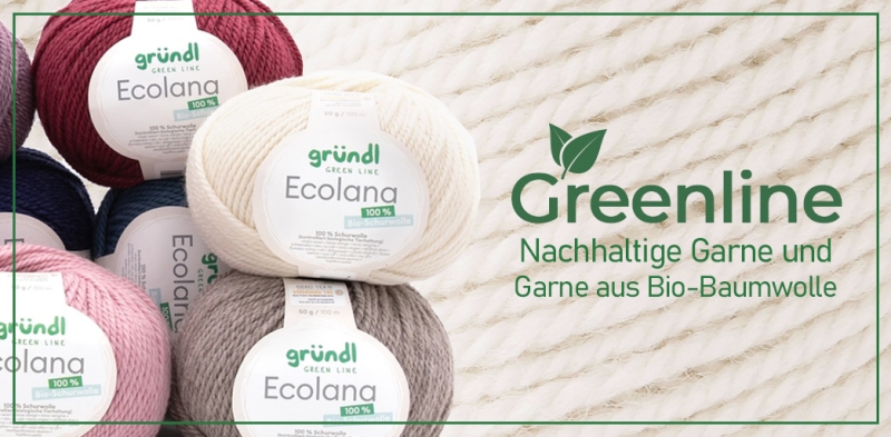 Greenline - Nachhaltige Garne aus Bio-Baumwolle