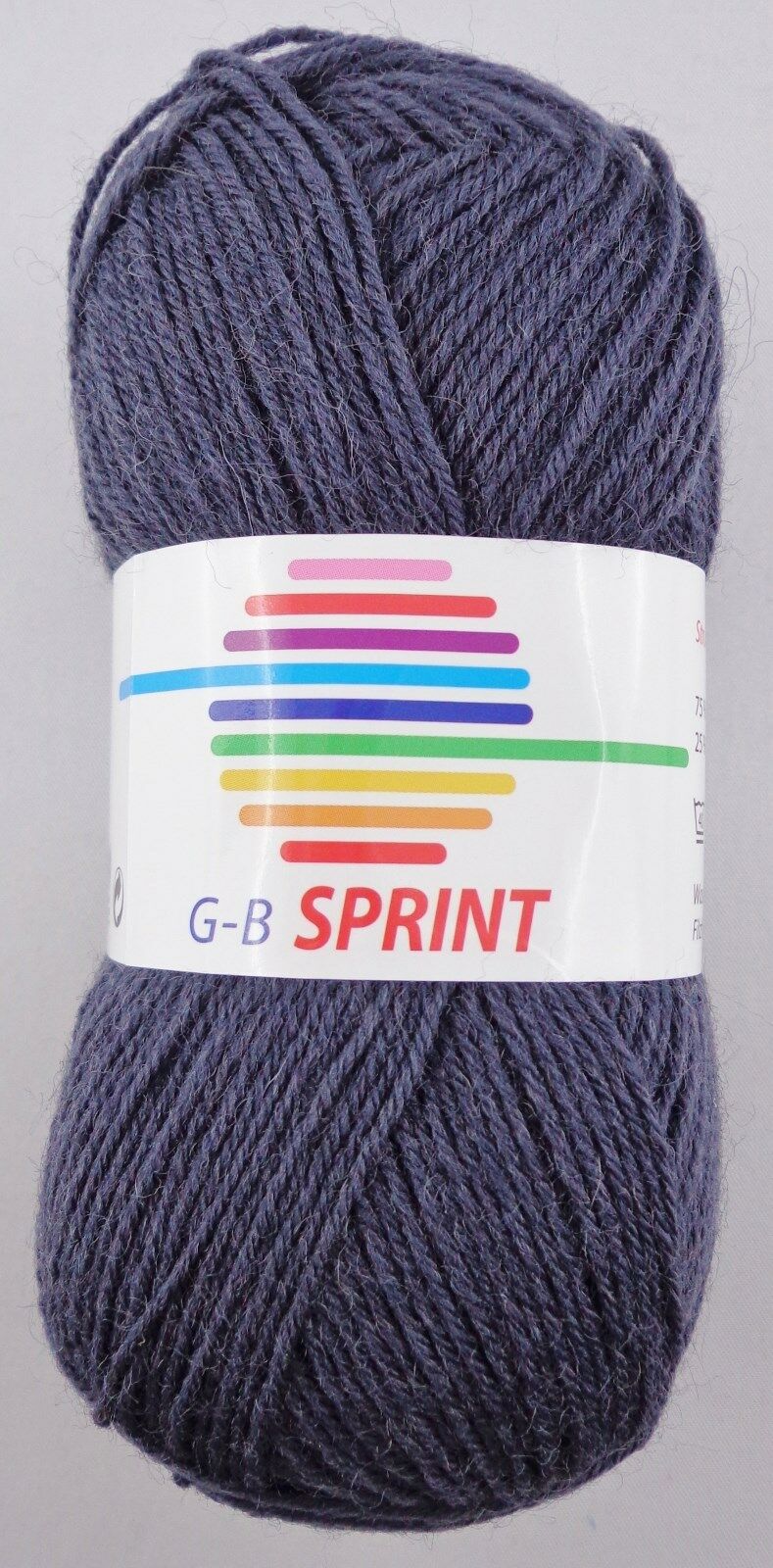 50g G-B Sprint Sockenwolle Strumpfgarn 4-fach zum Socken Stricken GP 45,80€/1kg - Bild 26 von 35
